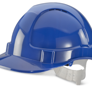 ECONOMY VENTED SAFETY HELMET BLUE