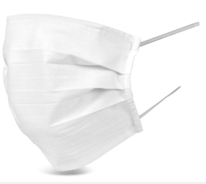 COTTON FACE MASK WHITE