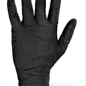 NITRILE DISPOSABLE GLOVE BLACK