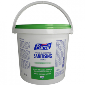 PURELL HAND AND SURFACE SANITISING WIPES (BUCKET)